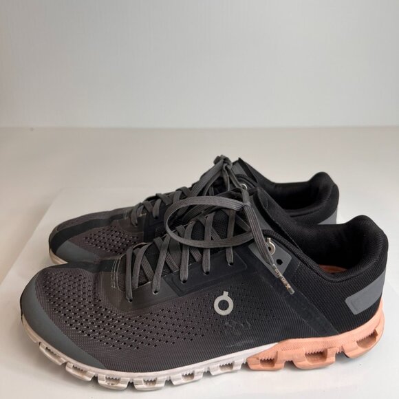 On Running Shoe Women 8.5 Cloudflow Low Top Lace Up Gym Sneaker Swiss Helion Go - Picture 5 of 12